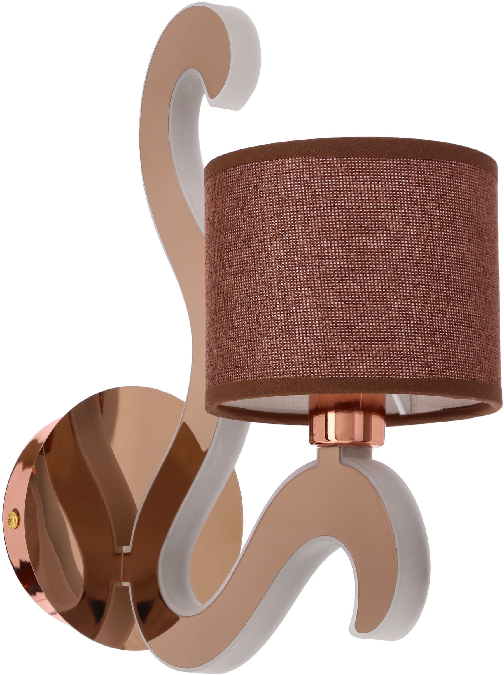 Candellux Ambrosia oldalfali lámpa 1x40 W réz 21-33499