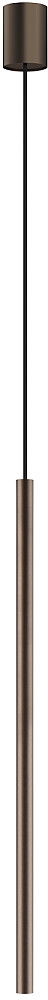 Nowodvorski Lighting Laser függőlámpa 1x10 W barna 10447