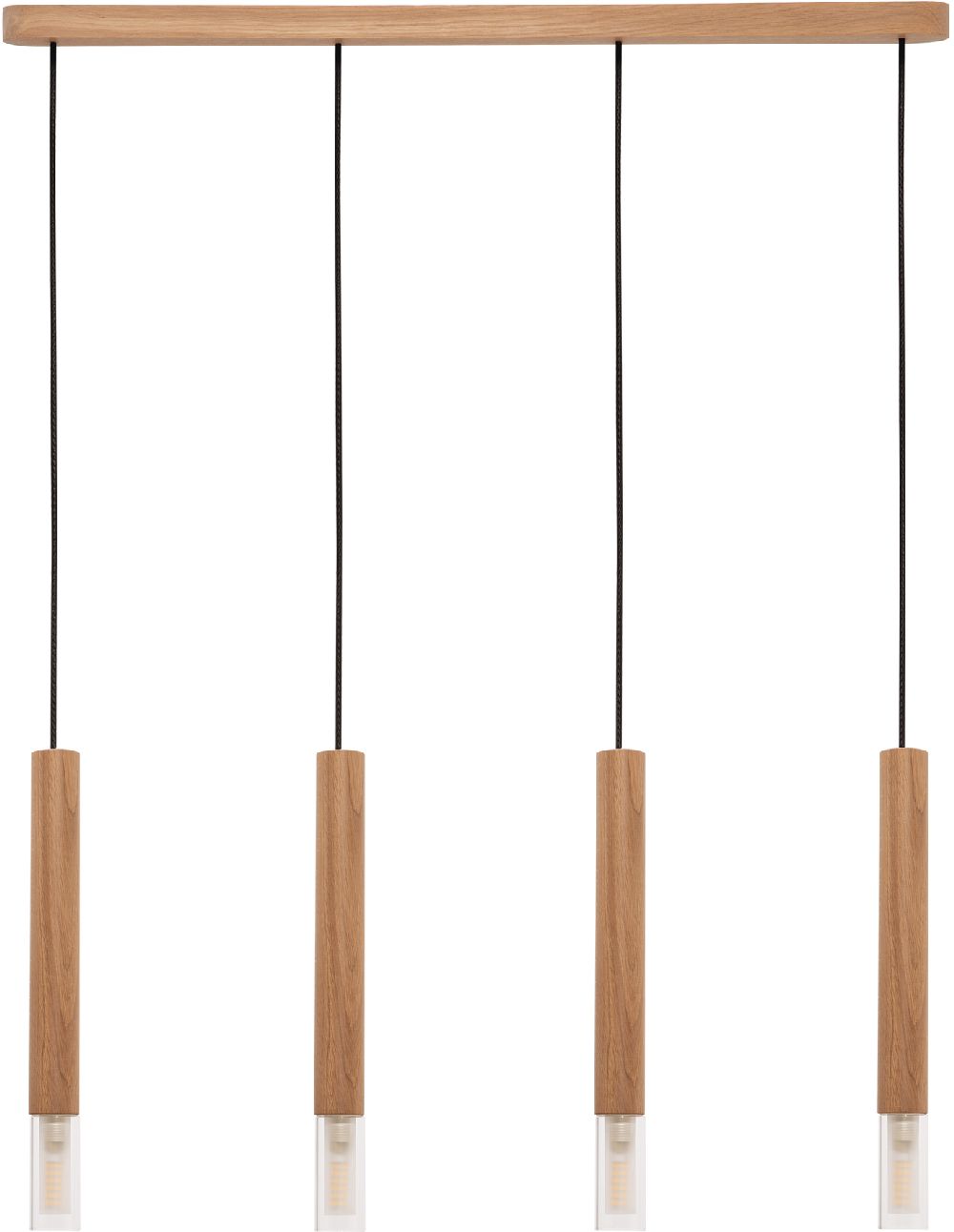 Zuma Line Madera függőlámpa 4x28 W barna 8620403