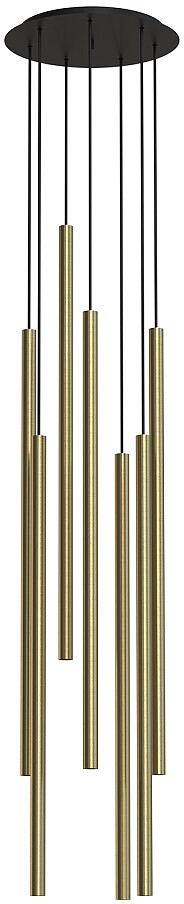 Nowodvorski Lighting Laser függőlámpa több mint 6x10 W sárgaréz 7668