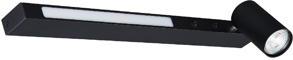 Zuma Line Mannari oldalfali lámpa 1x5 W fekete W230757202