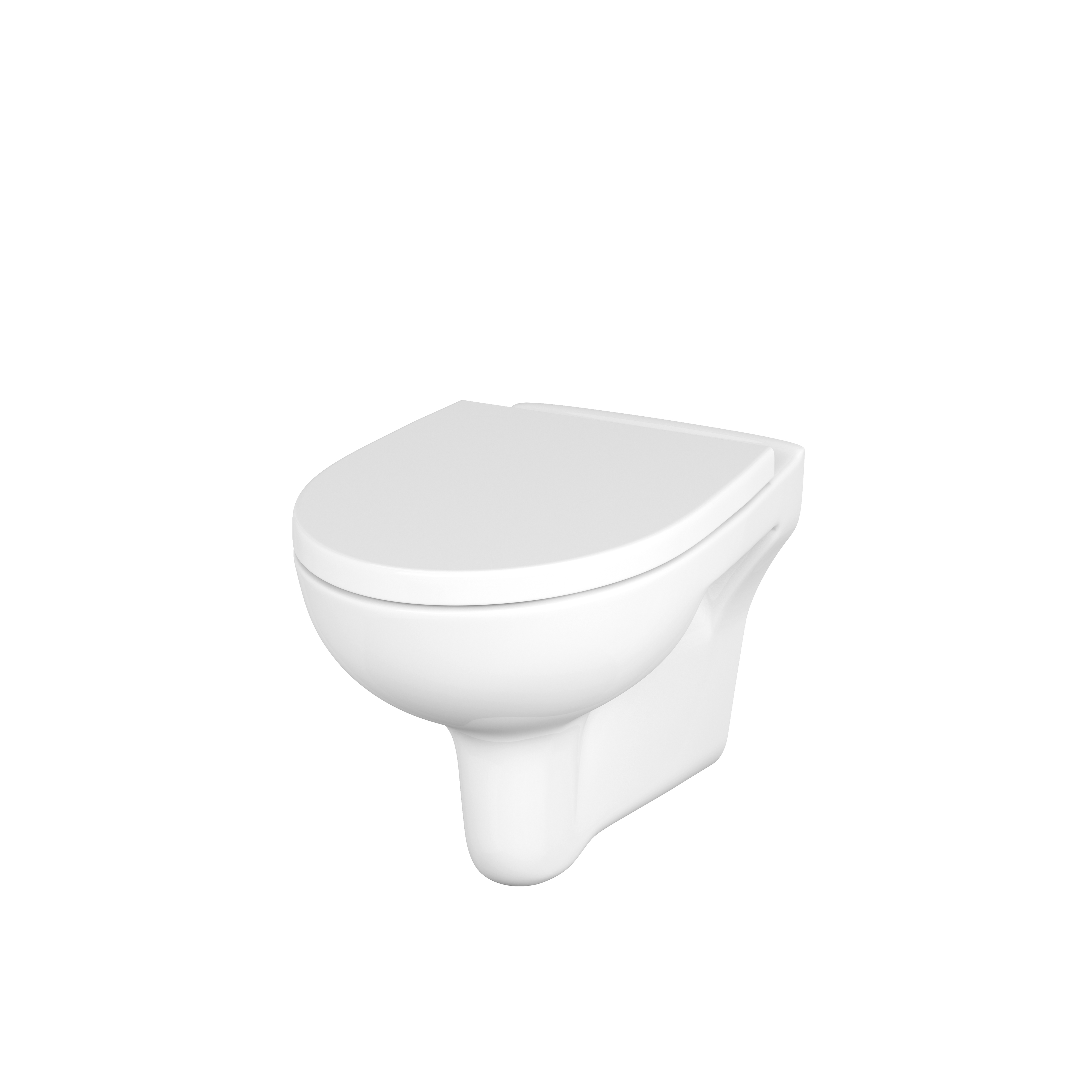 Cersanit Nature wc csésze + wc ülőke szett függesztett igen fehér fényes S701-922