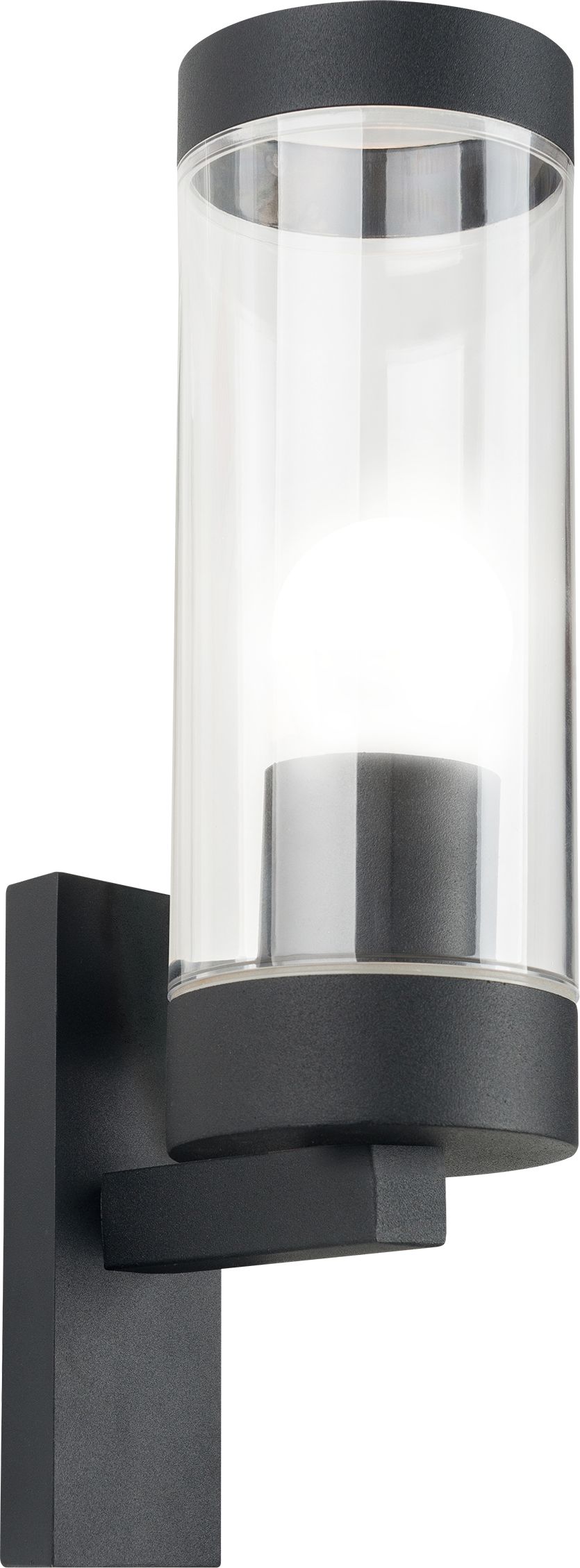 Goldlux Spectra kültéri fali lámpa 1x10 W fekete 312334