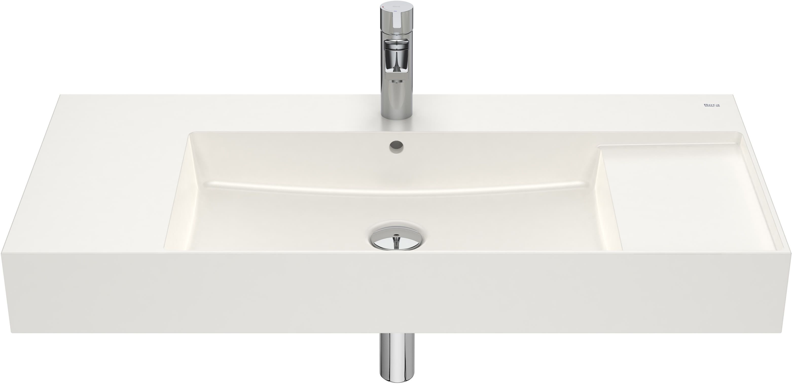 Roca Inspira mosdótál 100x49 cm négyszögletes klasszikus A32752A650