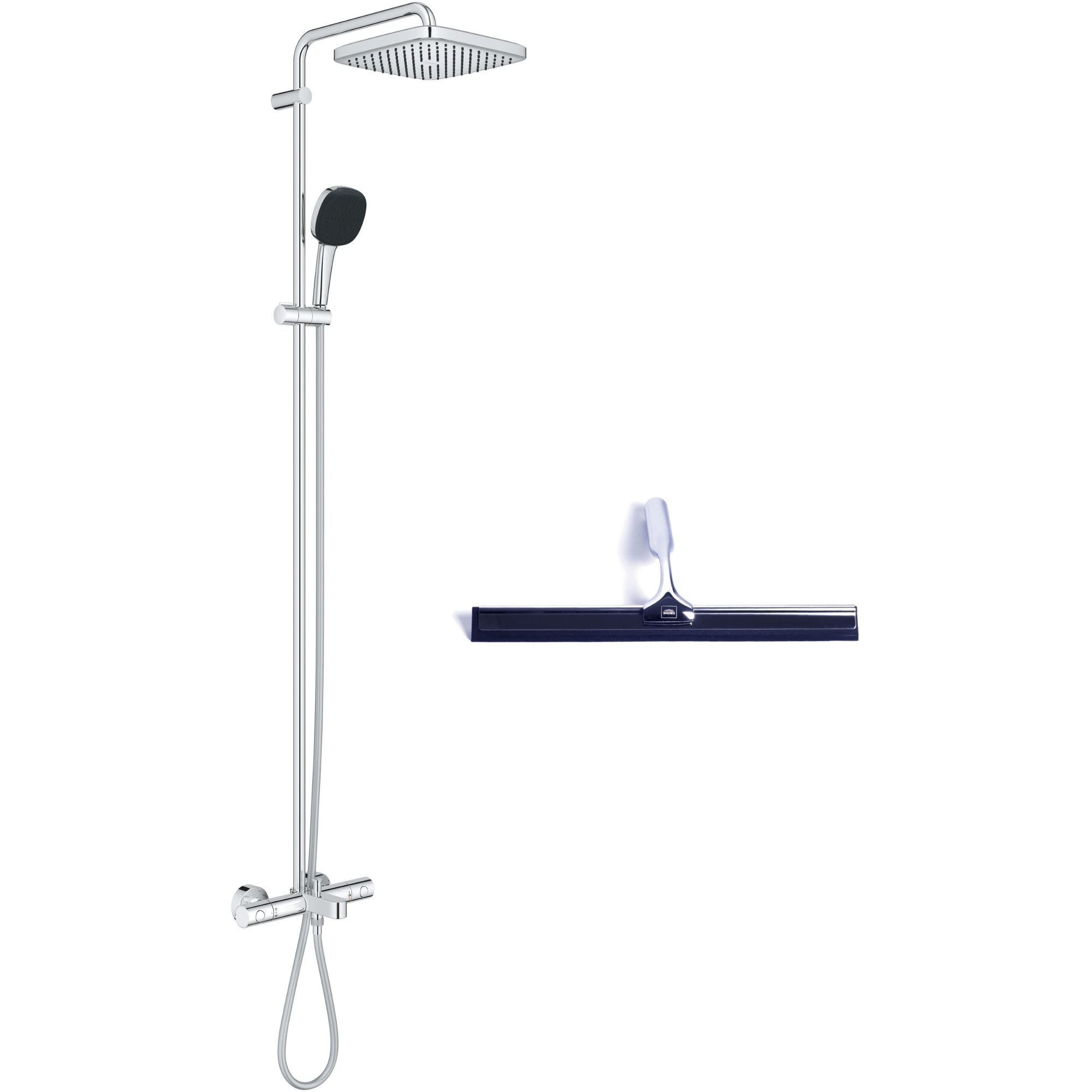 Set kád és zuhany szett Grohe Vitalio Comfort 26984001, vízlehúzó Grohe 4067393055617