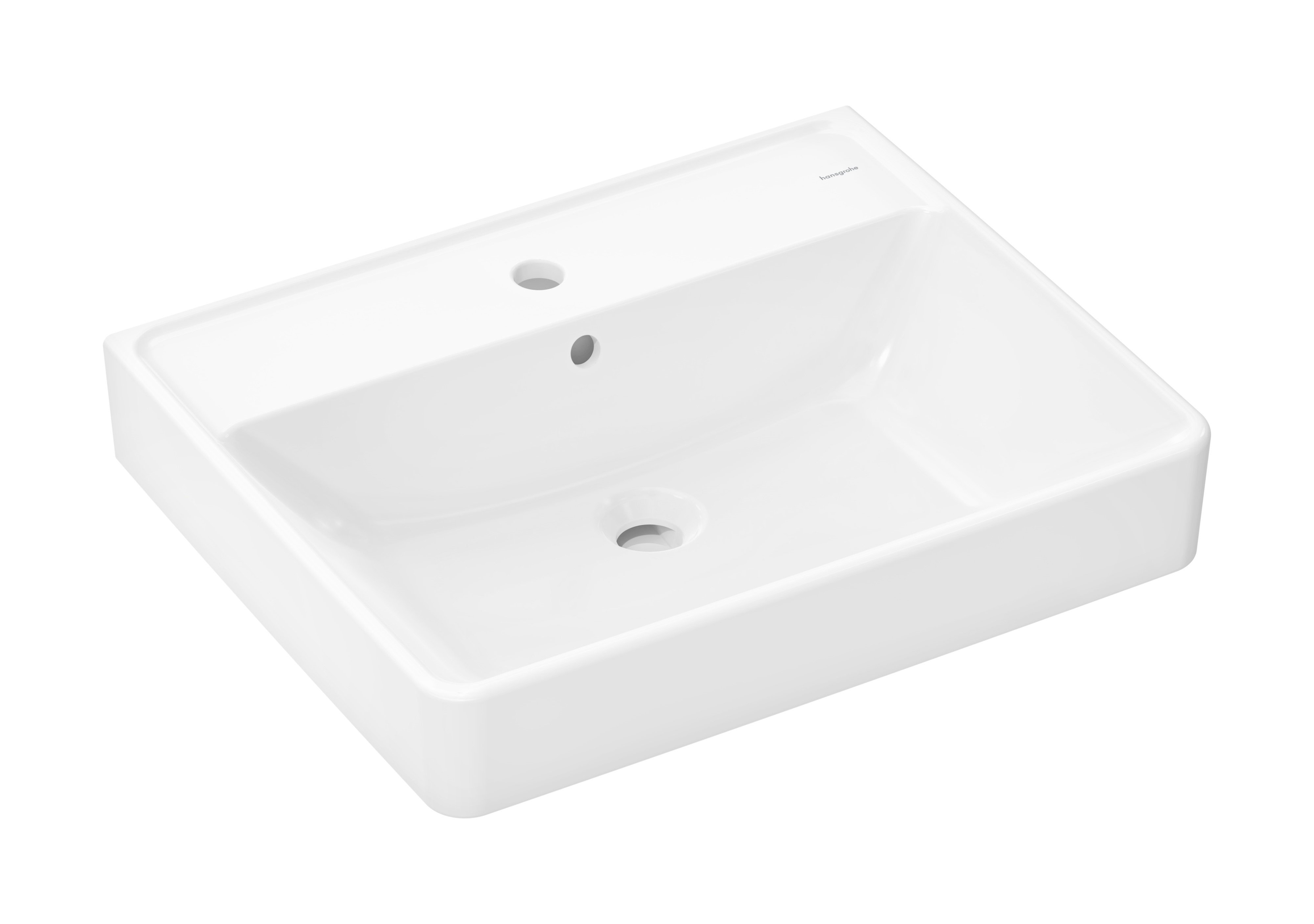 Hansgrohe Xanuia Q mosdótál 60x48 cm négyszögletes klasszikus fehér 60133450