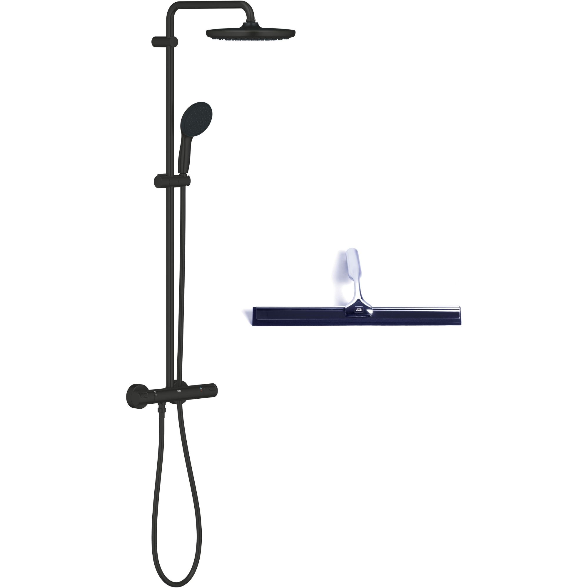 Set zuhany készlet Grohe Vitalio Start System 266772431, vízlehúzó Grohe 4067393055617