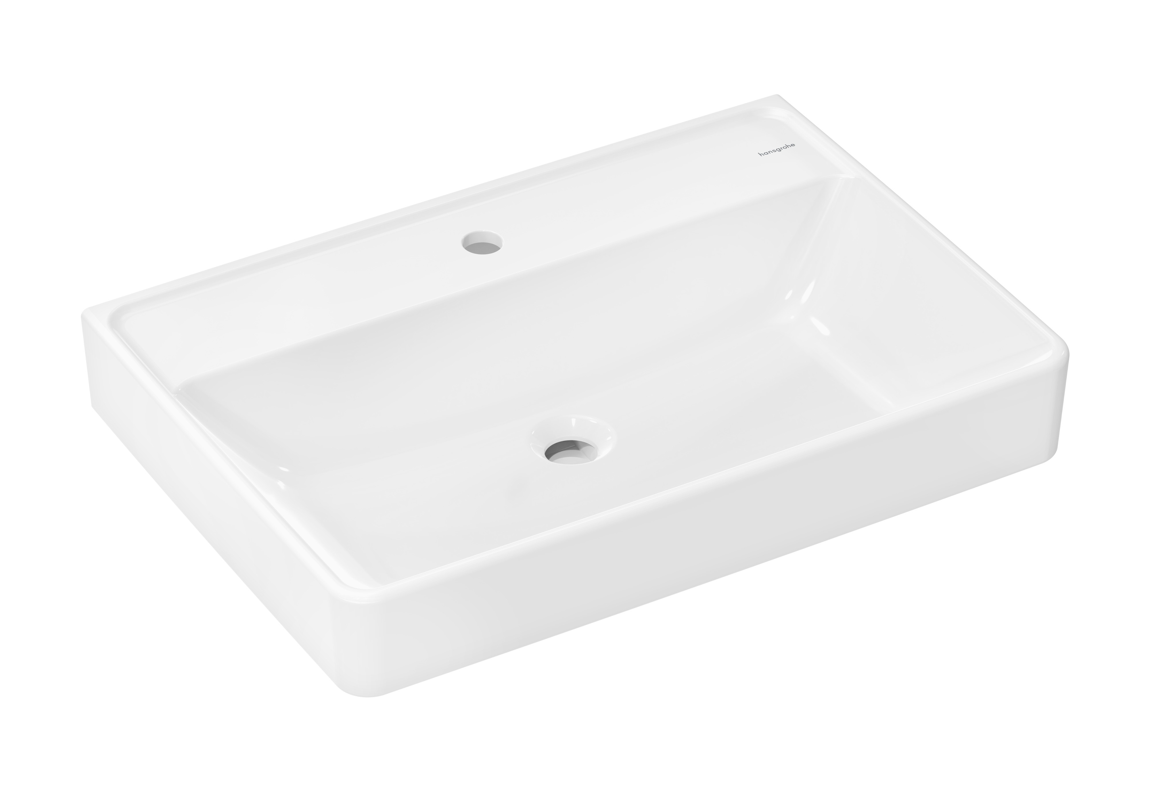 Hansgrohe Xanuia Q mosdótál 70x48 cm négyszögletes klasszikus fehér 60223450