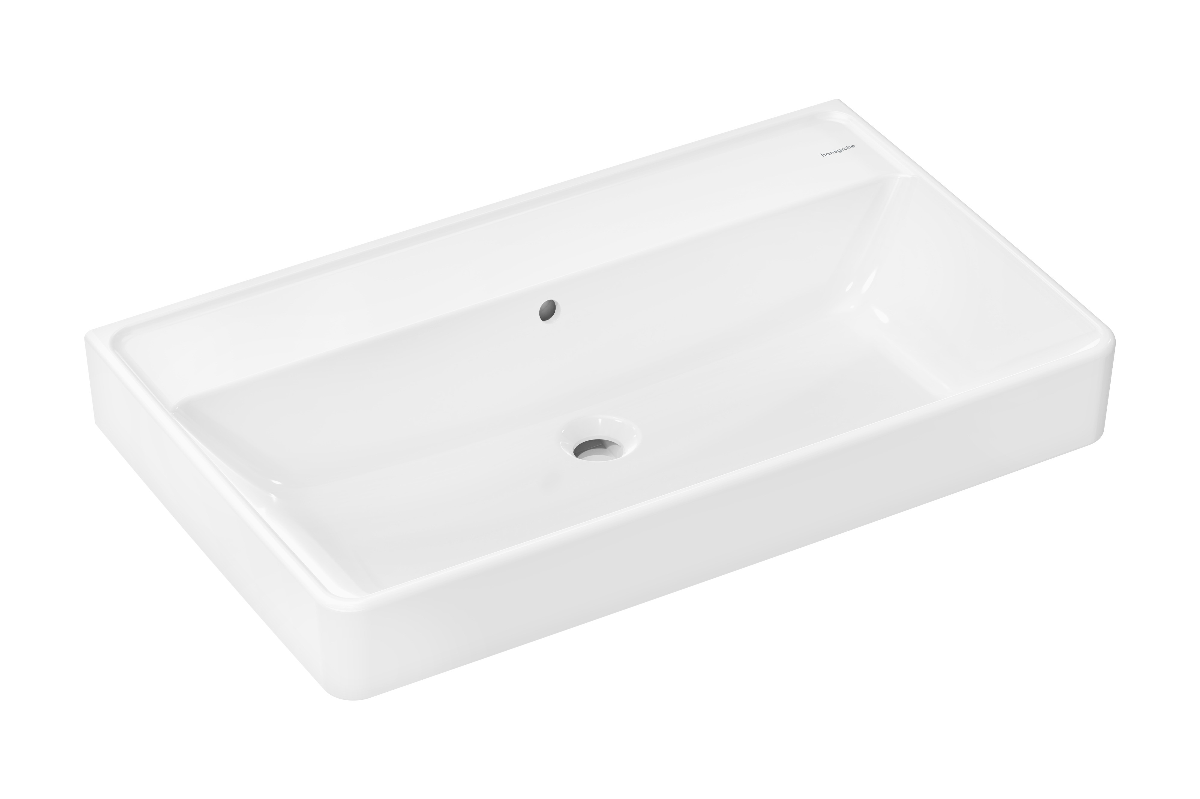 Hansgrohe Xanuia Q mosdótál 80x48 cm négyszögletes klasszikus fehér 60226450