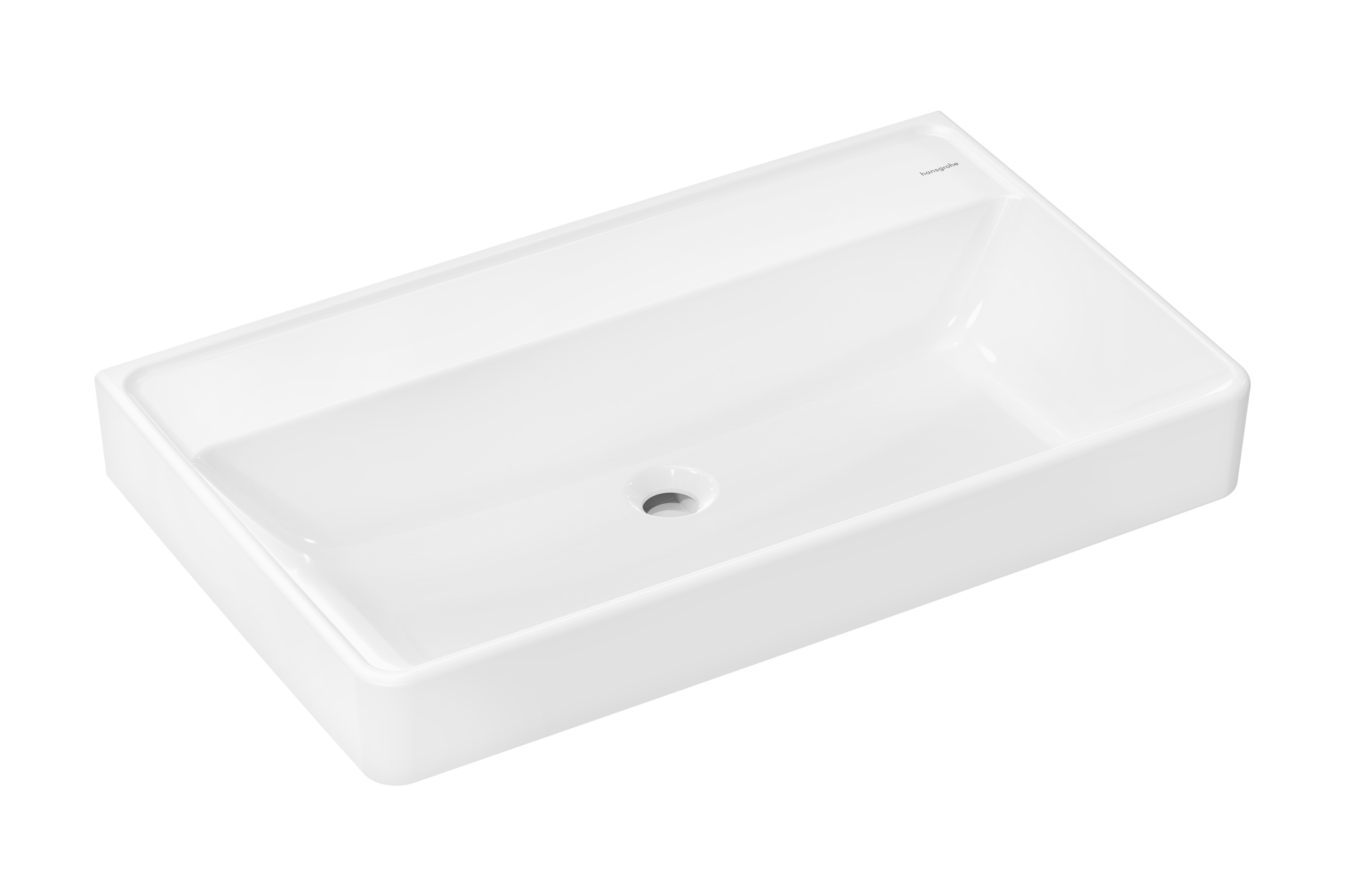 Hansgrohe Xanuia Q mosdótál 80x48 cm négyszögletes klasszikus fehér 61139450