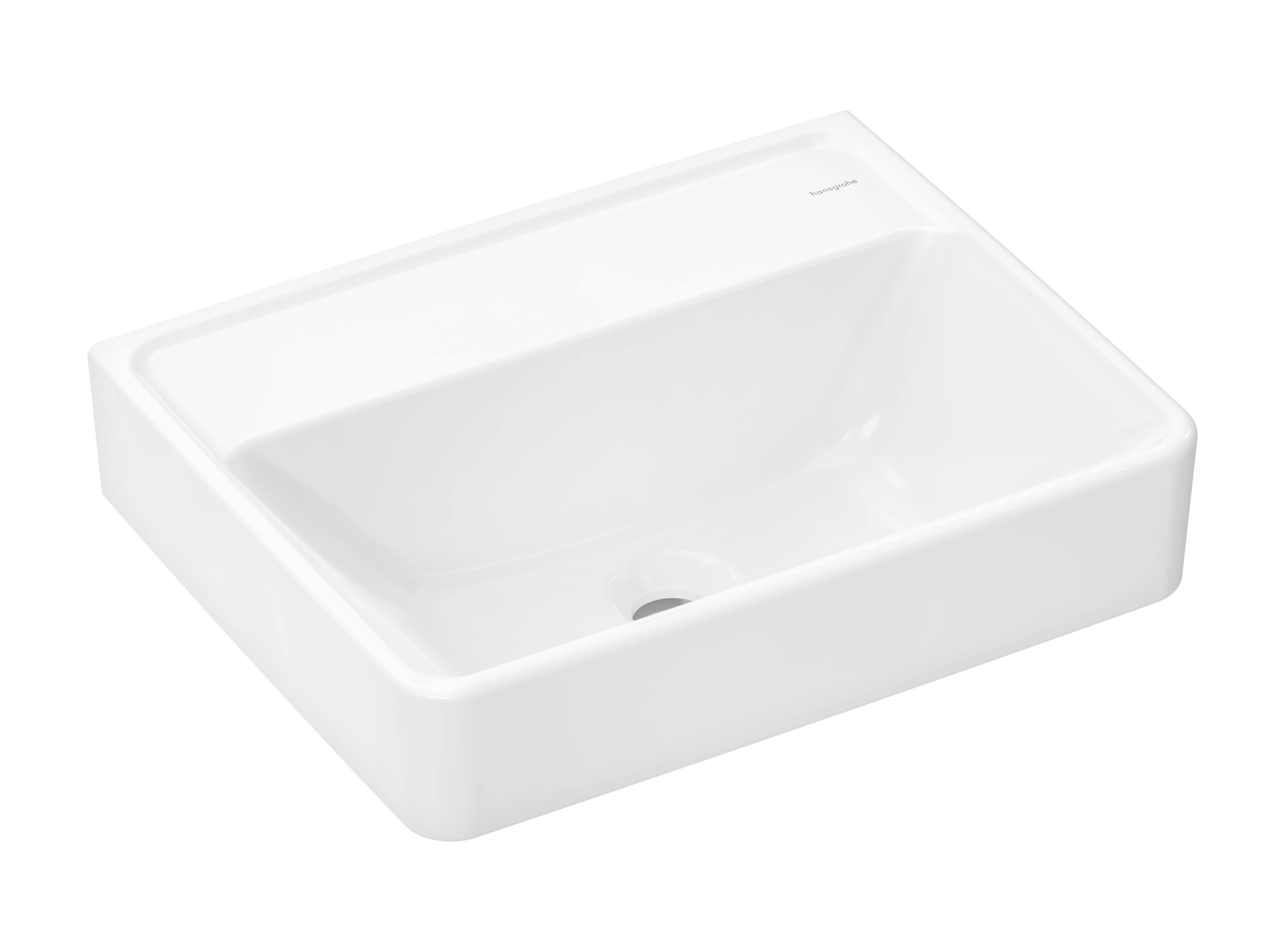 Hansgrohe Xanuia Q mosdótál 50x39 cm négyszögletes klasszikus fehér 60234450