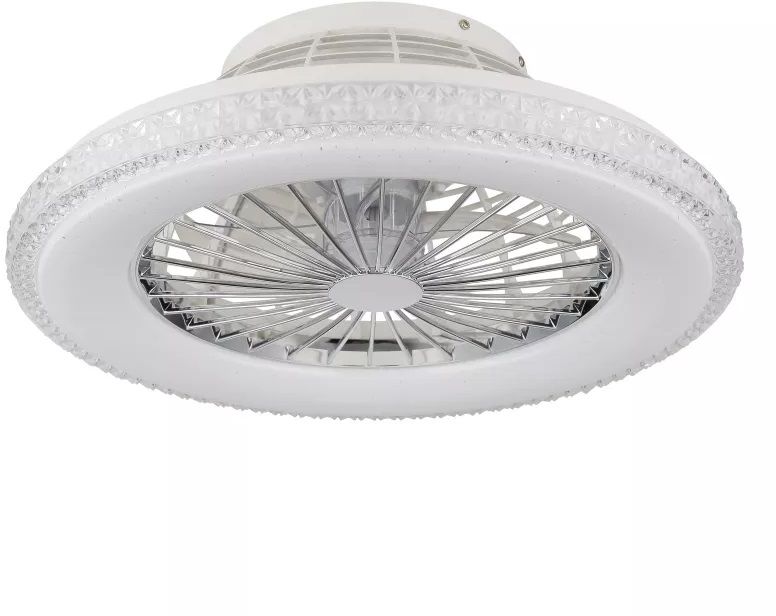 Globo Lighting Corusso mennyezeti lámpaventilátor 1x40 W fehér-króm 03654