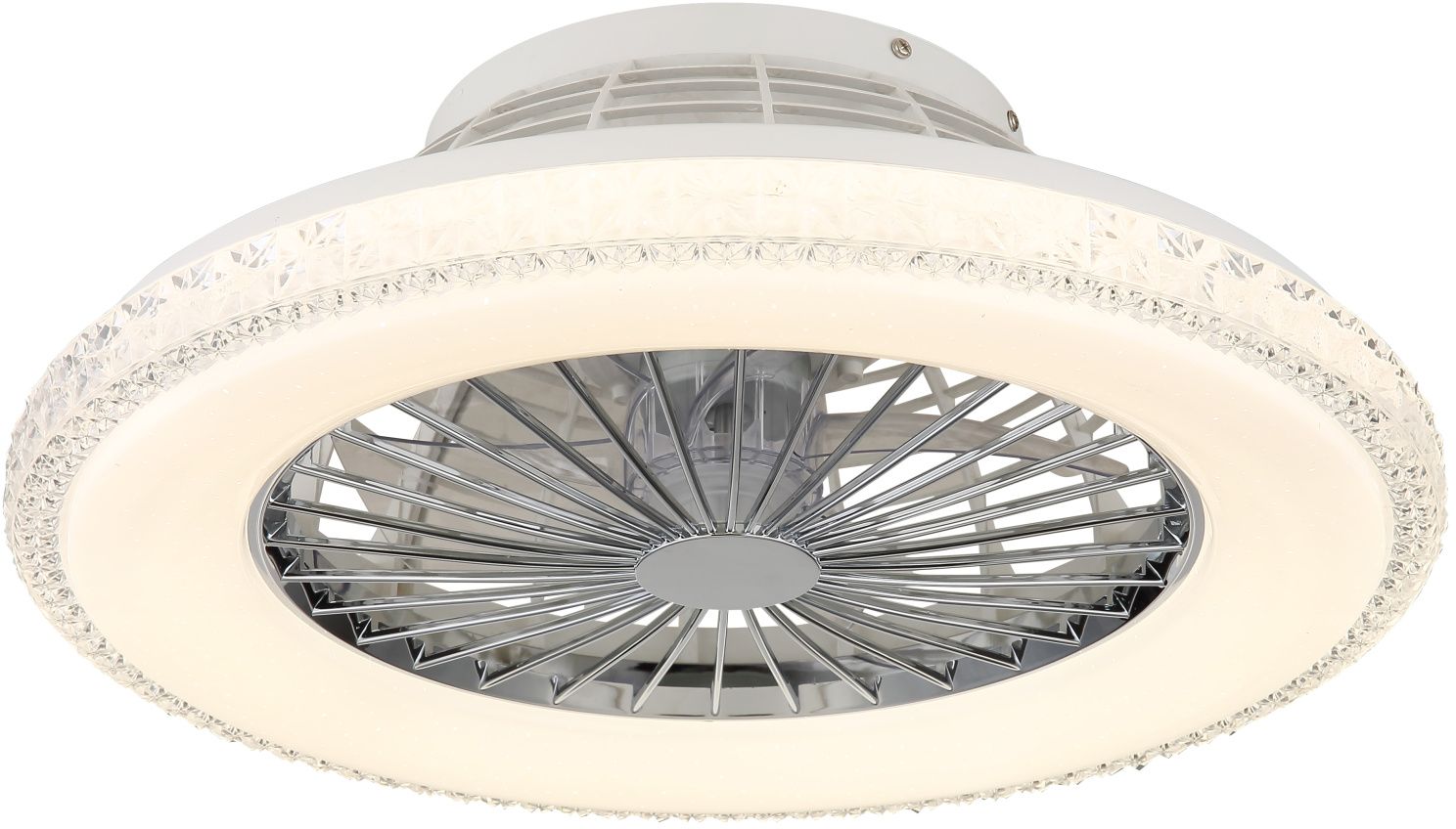 Globo Lighting Corusso mennyezeti lámpaventilátor 1x40 W fehér-króm 03654