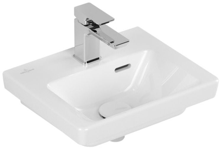 Villeroy & Boch Subway 3.0 mosdótál 37x30.5 cm négyszögletes klasszikus fehér 43703701