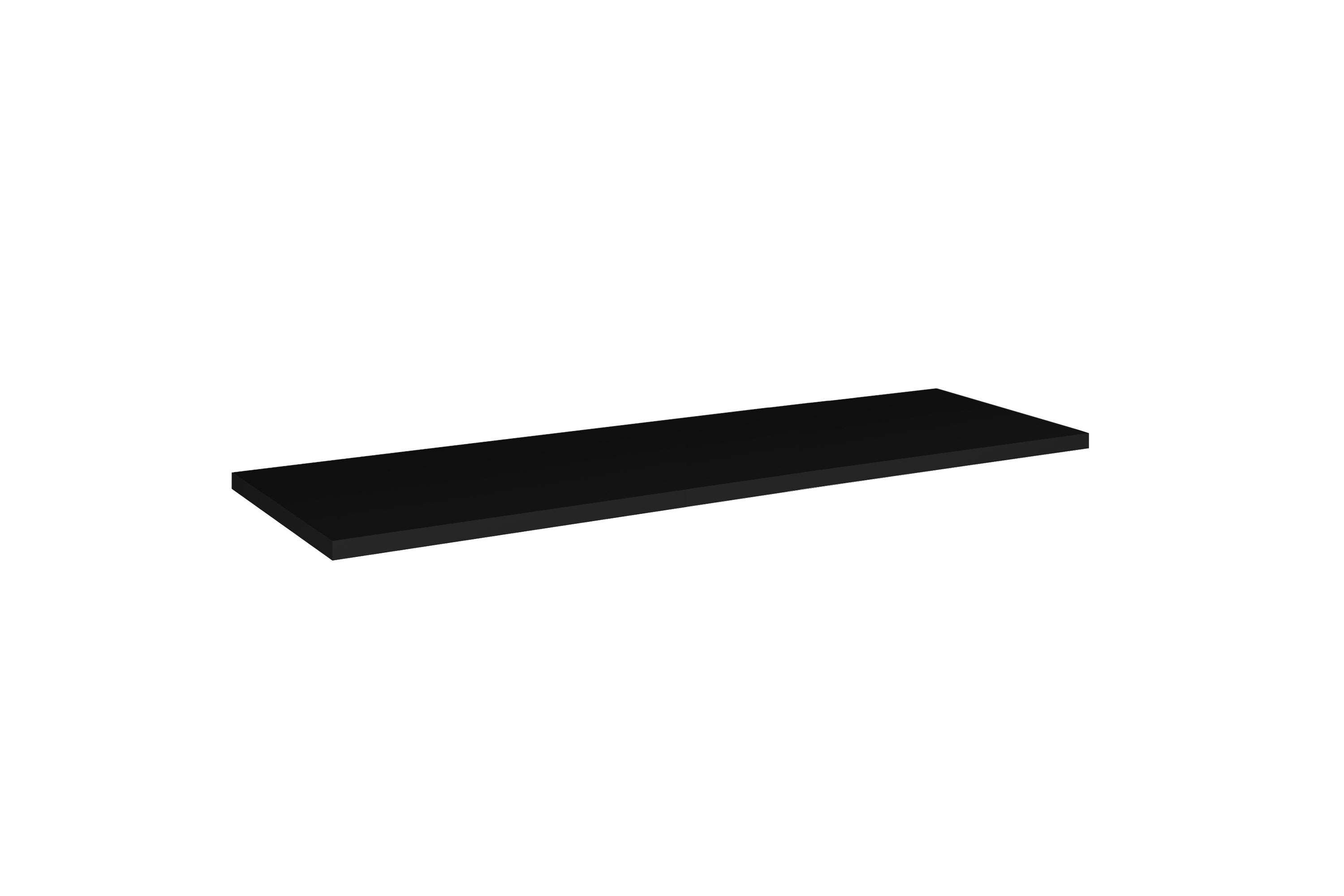 Comad Nova Black pult 120.4x40 cm fekete NOVA BLACK B 89-120