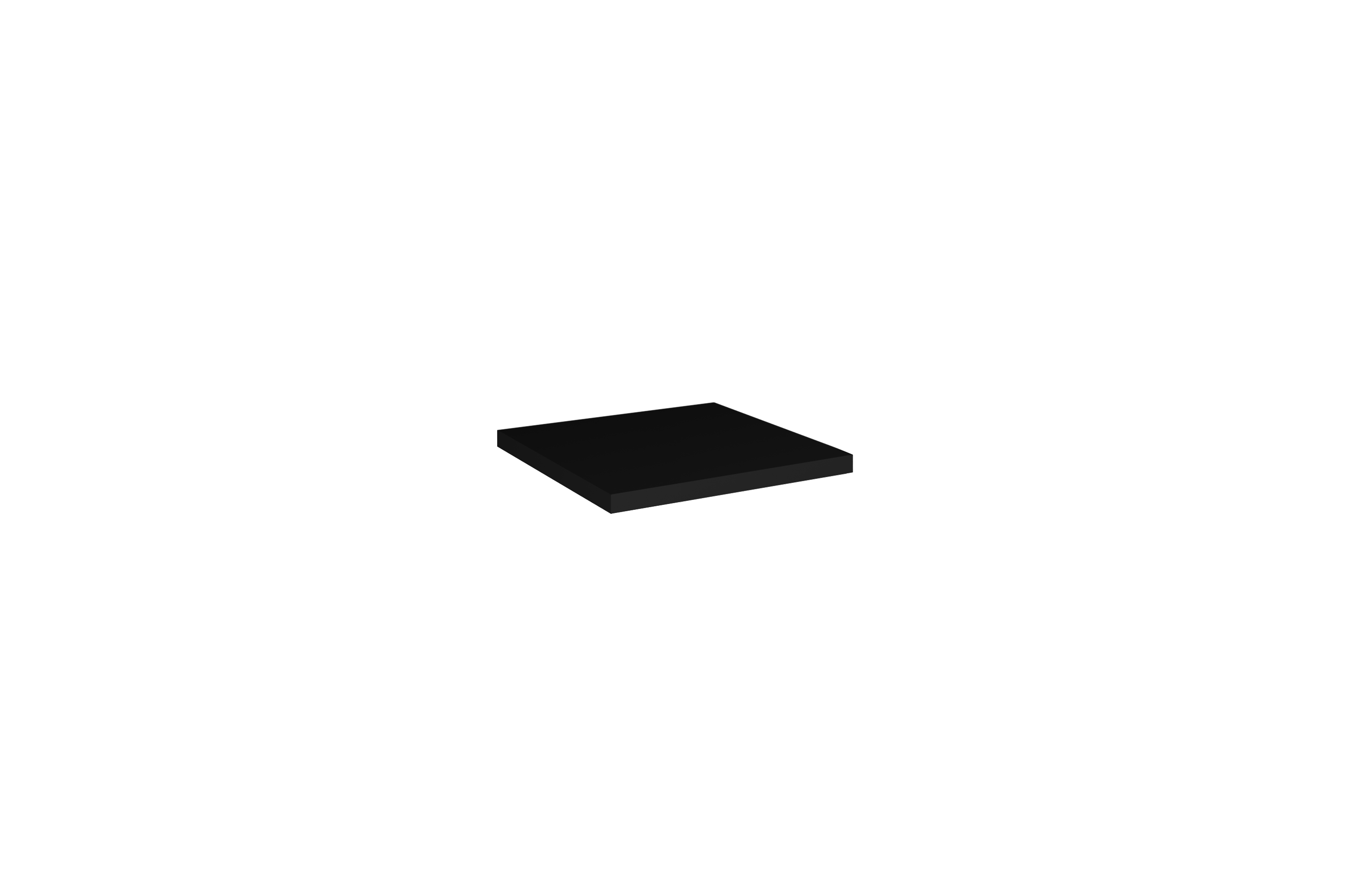 Comad Nova Black pult 40.4x40 cm fekete NOVA BLACK B 89-40