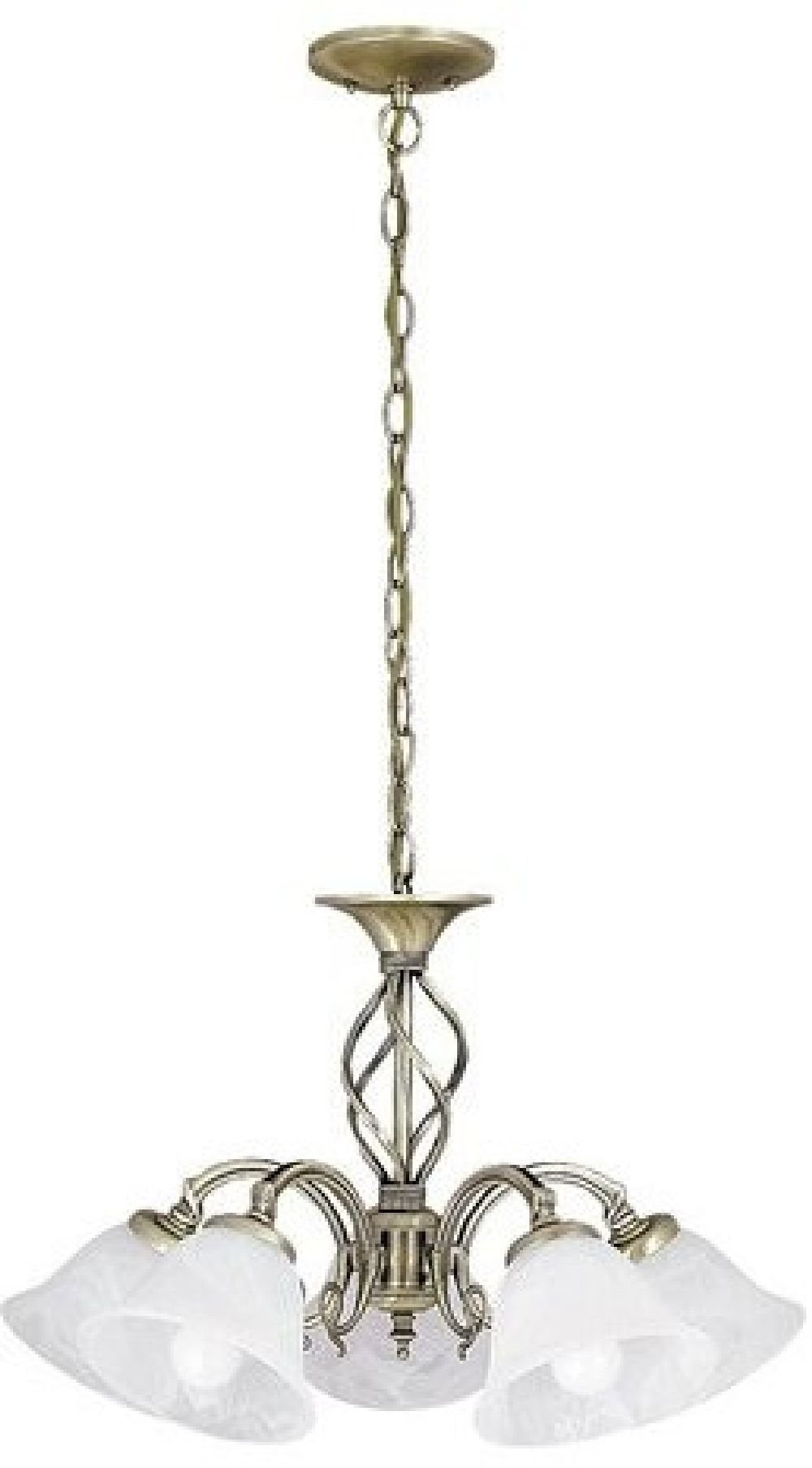 Rabalux Beckworth függőlámpa 5x40 W barna 7135