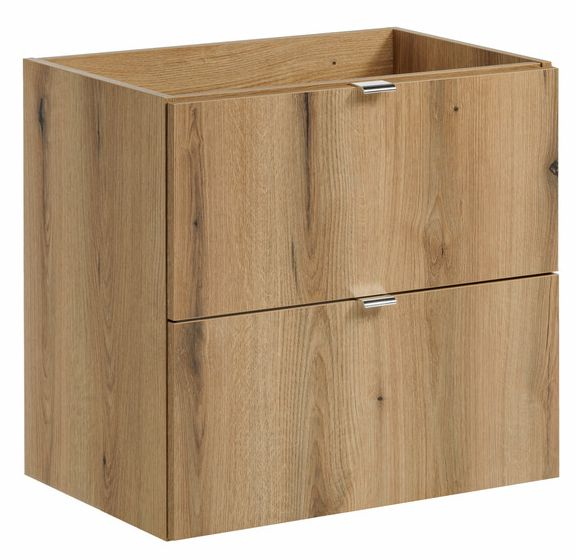 Comad Nova Oak szekrény 60x39x57 cm mosdókagyló alá akasztható tölgy NOVA OAK A 82-60-2S