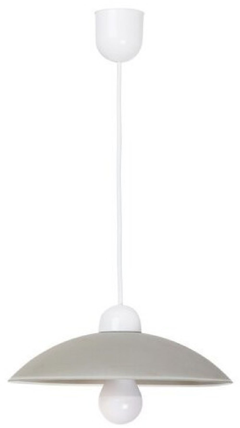 Rabalux Cupola Range függőlámpa 1x60 W szürke/hamvas 1408