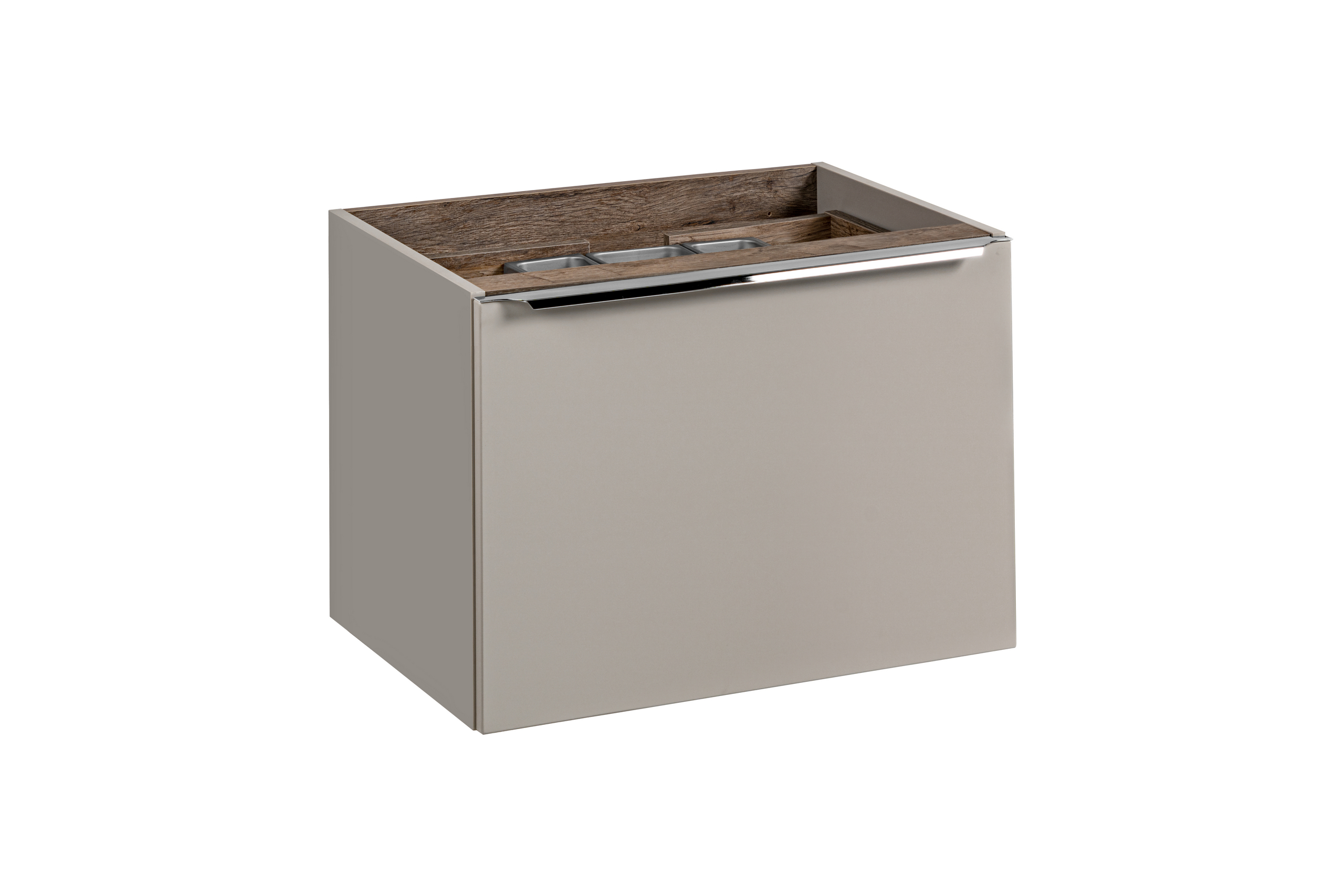 Comad Santa Fe Taupe szekrény 60x46x46 cm mosdókagyló alá akasztható szürke SANTA FE TAUPE 82-60-B-2S