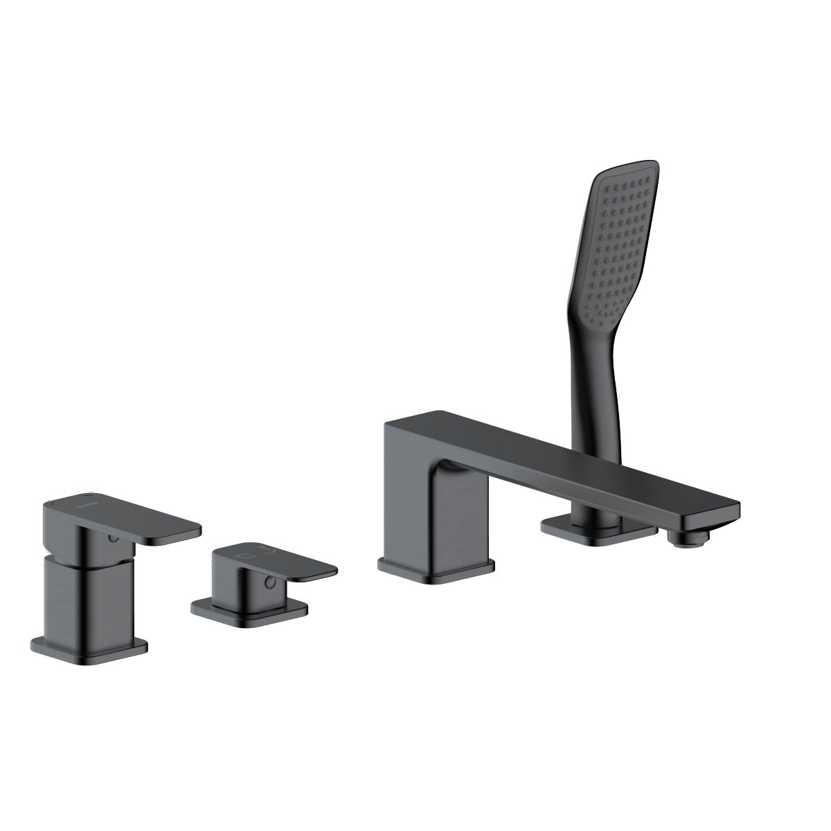 Oltens Hadsel kád és zuhany csaptelep fürdőkád fölé grafit 34203400