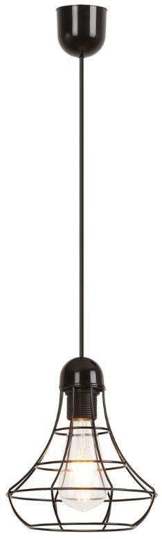 Rabalux Ramsey függőlámpa 1x60 W fekete 4649