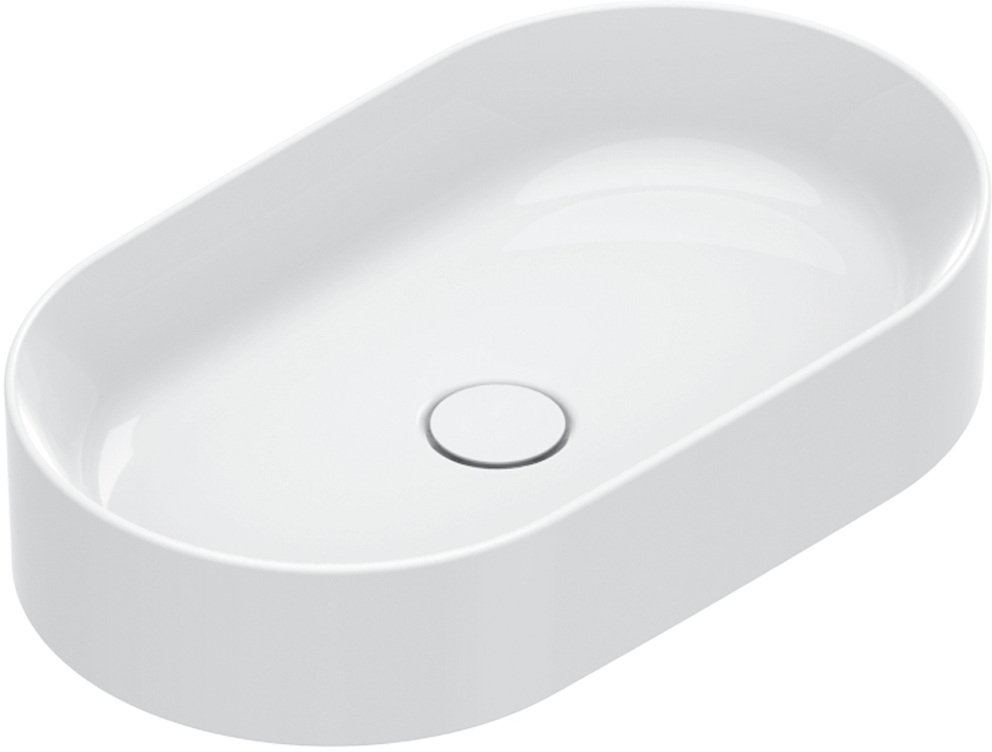 Catalano Zero mosdótál 60x35 cm ovális mosdótálak fehér 0122600001