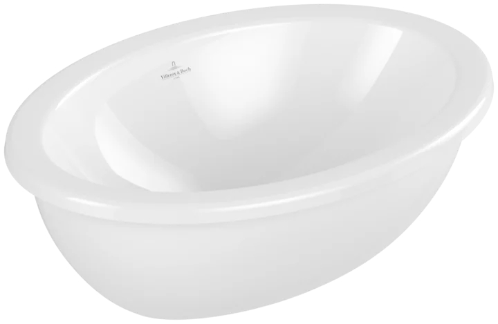 Villeroy & Boch Loop & Friends mosdótál 43x29 cm ovális alulról beépíthető fehér 4A530001