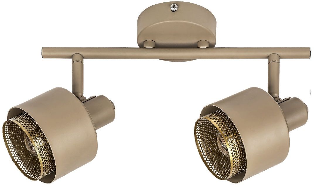 Rabalux Fedora mennyezeti lámpa 2x40 W arany-barna 3548