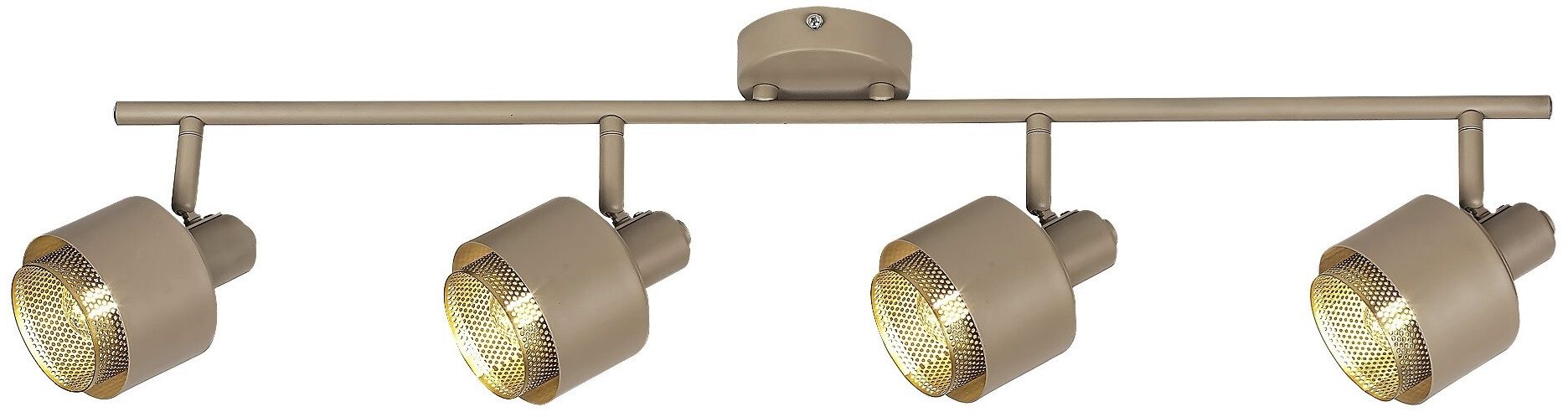 Rabalux Fedora mennyezeti lámpa 4x40 W arany-barna 3550