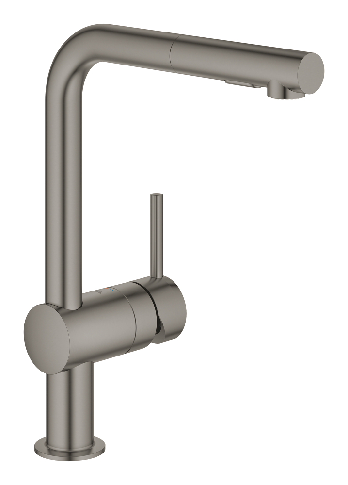 Grohe Minta konyhai csaptelep álló Brushed Hard Graphite 30274AL0