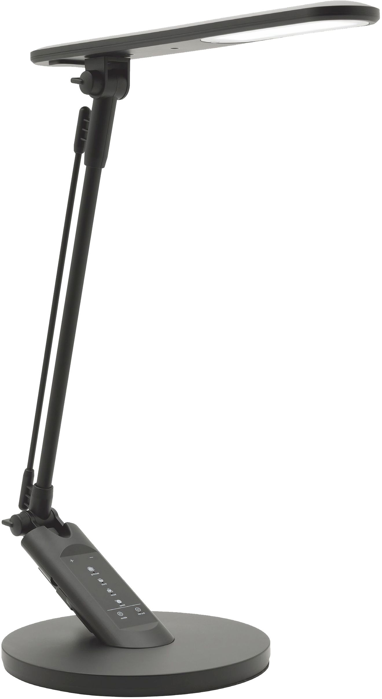 Goldlux Optimum asztali lámpa 1x7 W fekete 324993