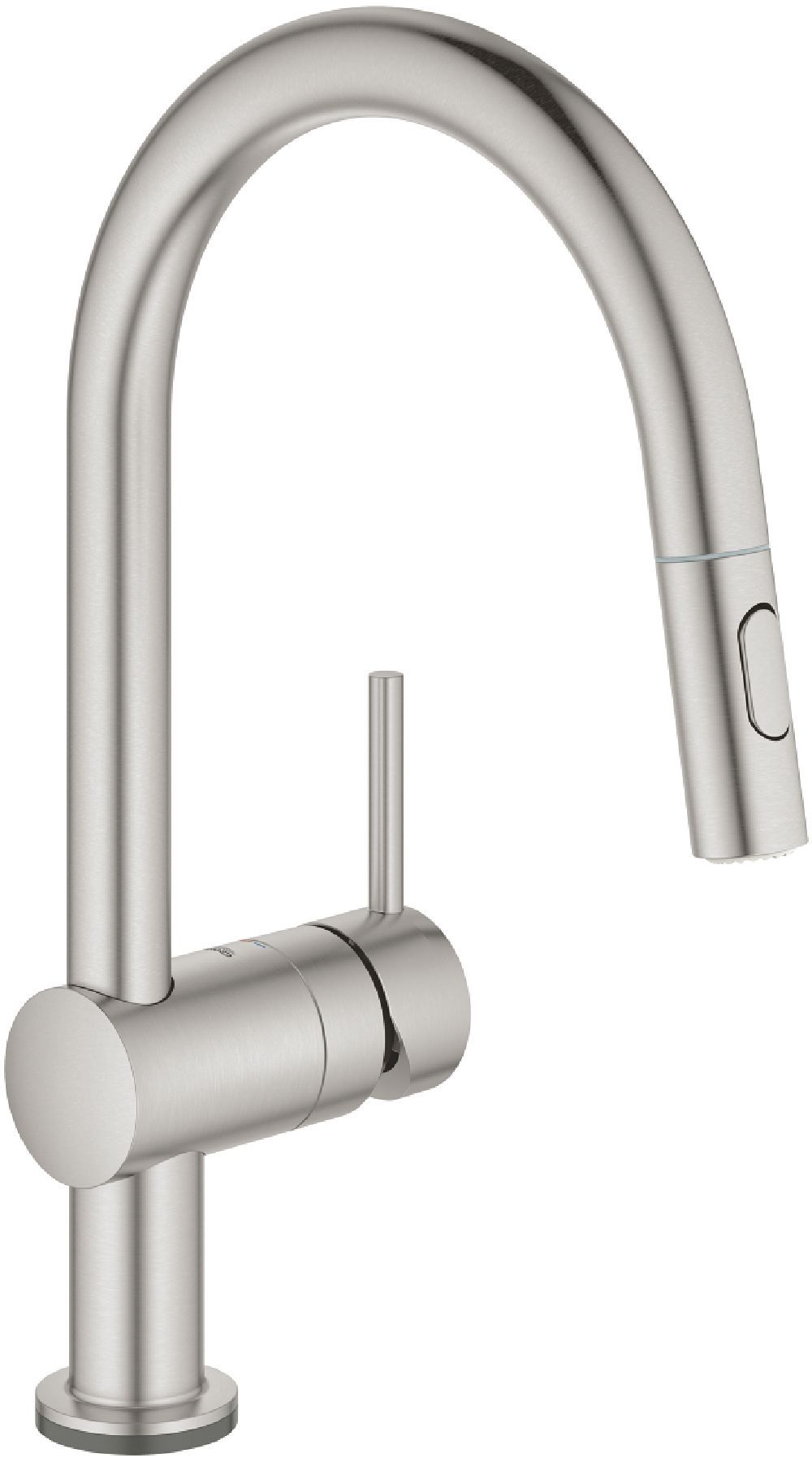 Grohe Minta Touch konyhai csaptelep álló SuperSteel 31358DC2