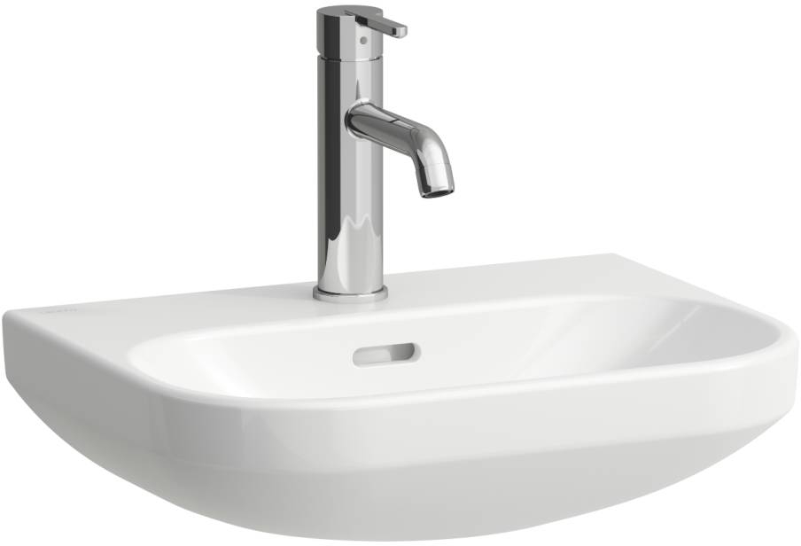 Laufen Lua mosdótál 45x34 cm ovális klasszikus fehér H8150844001041