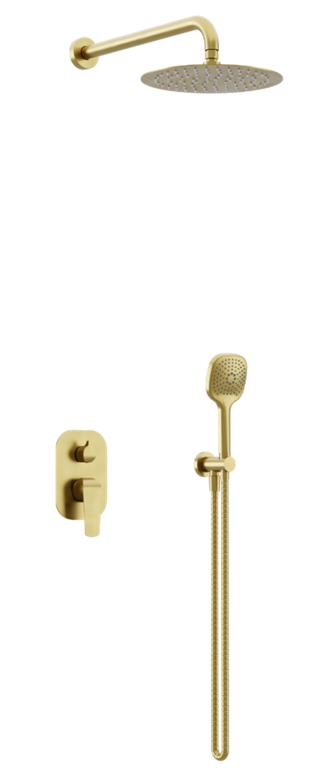 Excellent Clever 2.0 zuhany készlet beépített trópusi zuhany opcióval arany AREX.SET4145GB