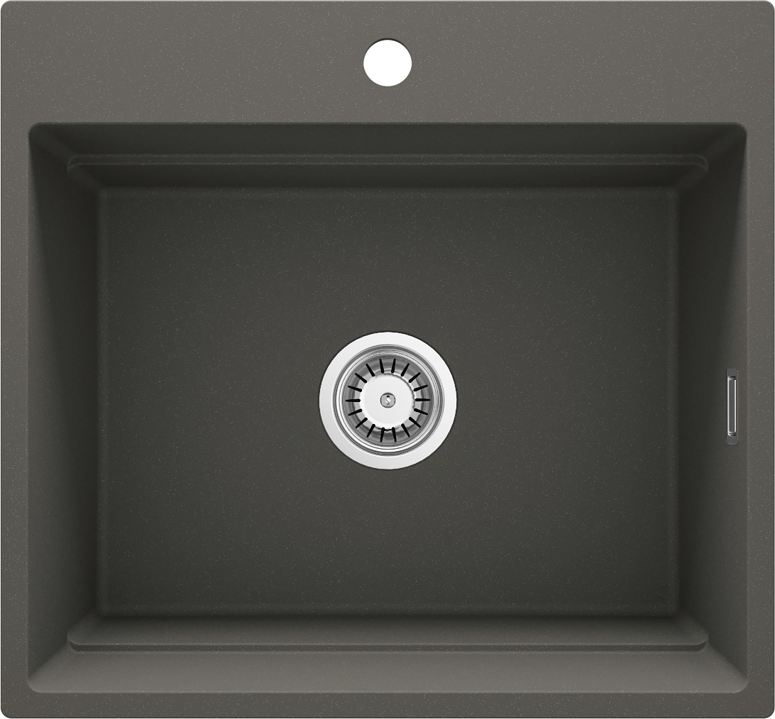 Deante Magnetic gránit mosogató 56x52 cm szürke/grafit/onix ZRM_T10A