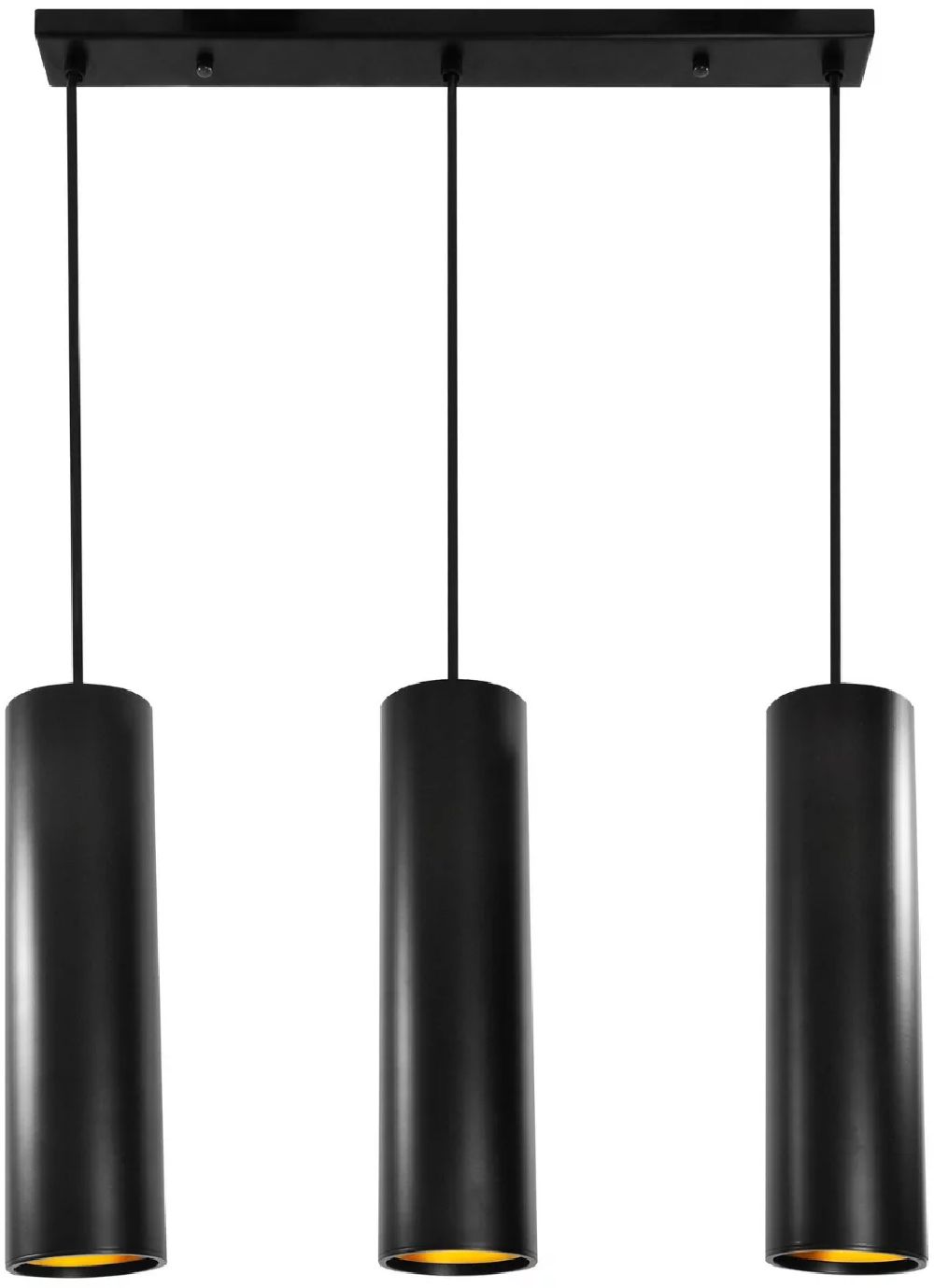 Goldlux Lati függőlámpa 3x8 W fekete 307583