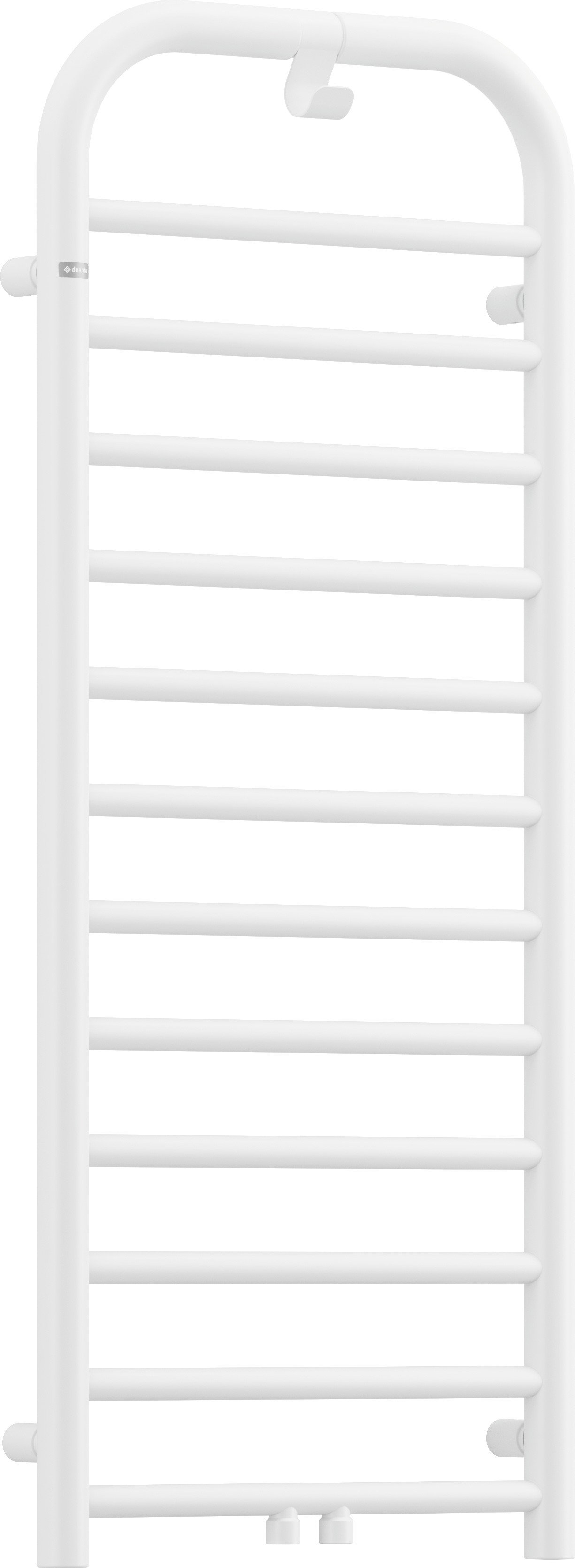 Deante Silia fürdőszoba radiátor íves 121x50 cm fehér AGI_AG41