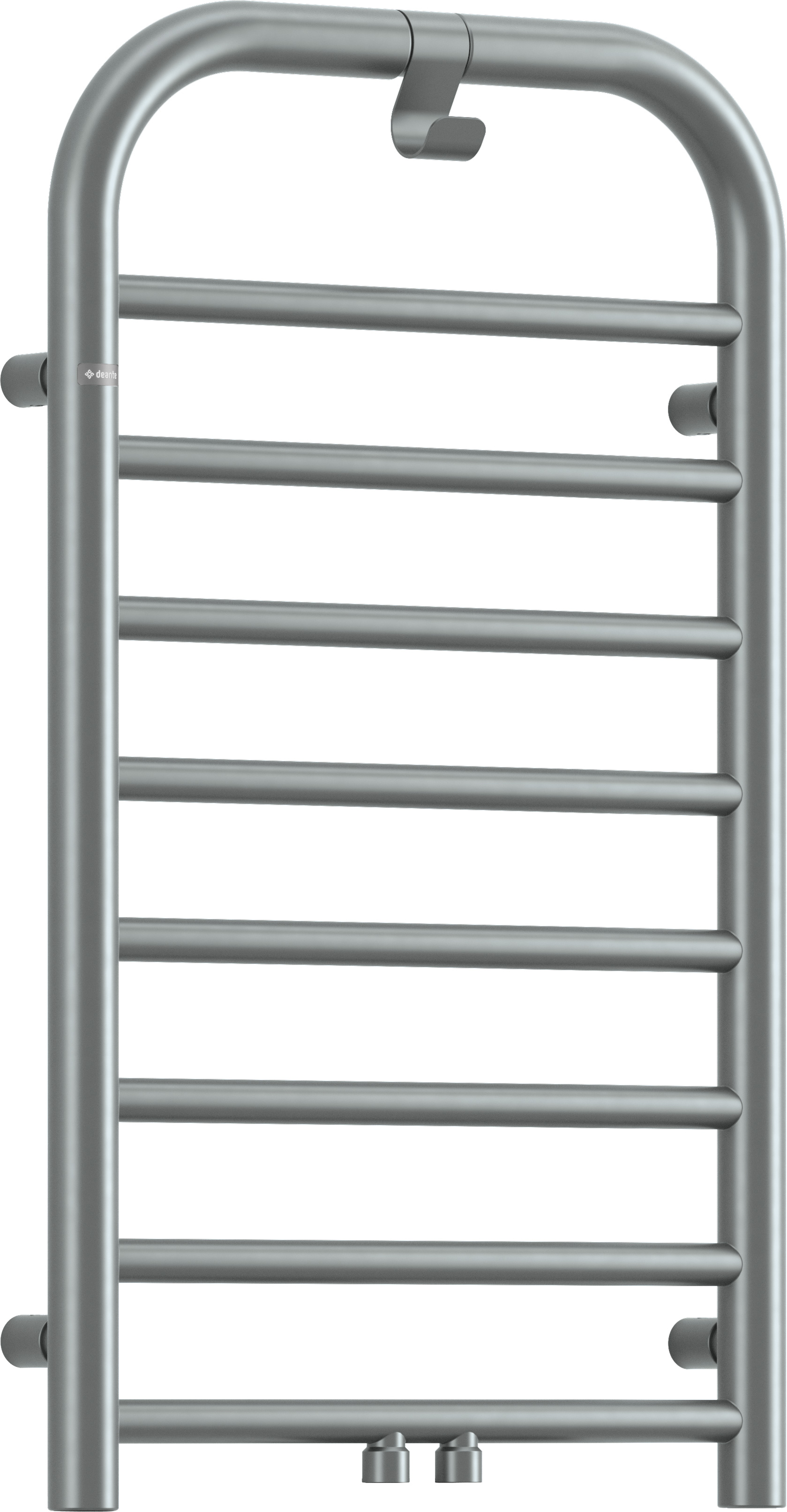 Deante Silia fürdőszoba radiátor íves 85x50 cm rozsdamentes acél AGI_FG31