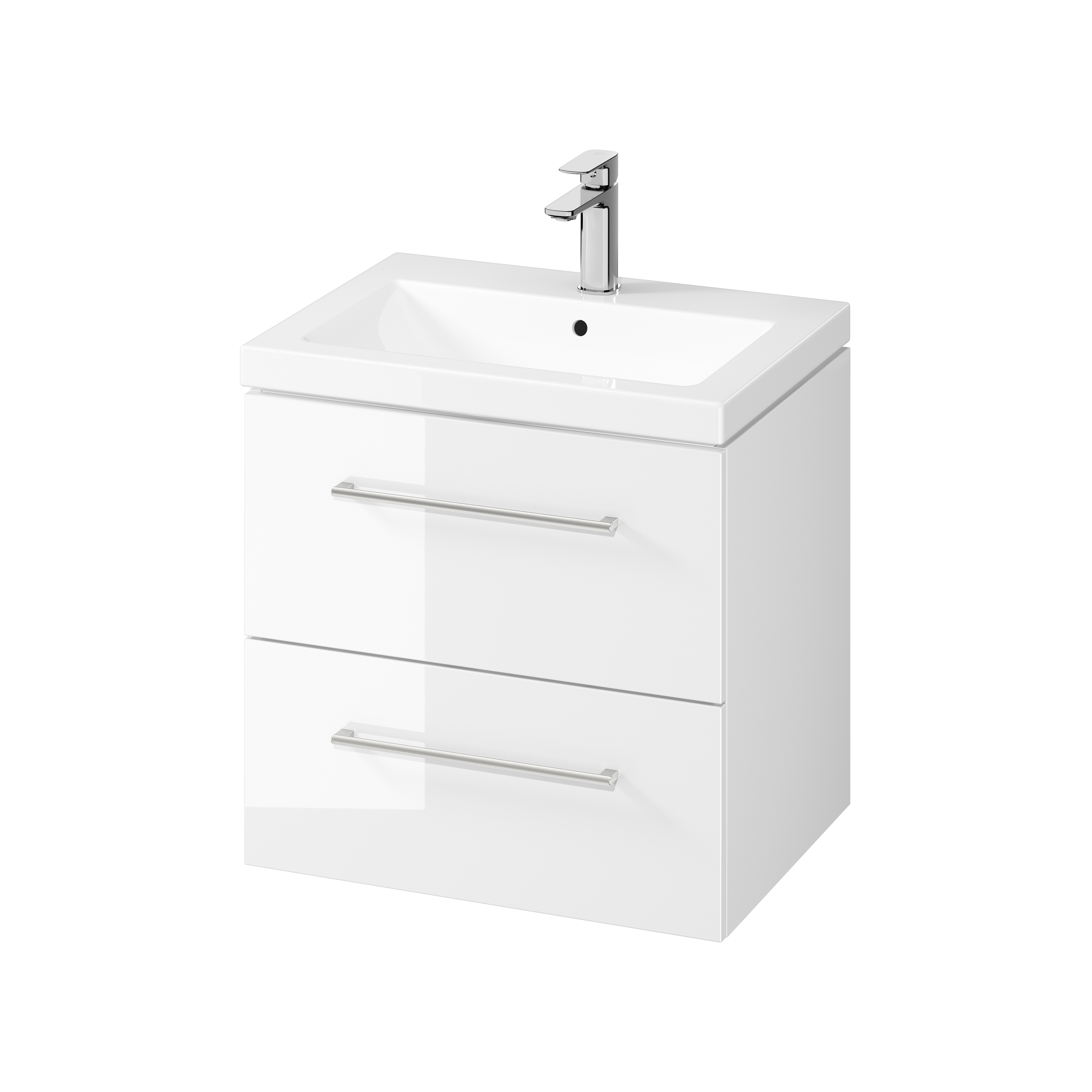 Cersanit Larga mosdó szekrénnyel 60 cm fehér S801-574