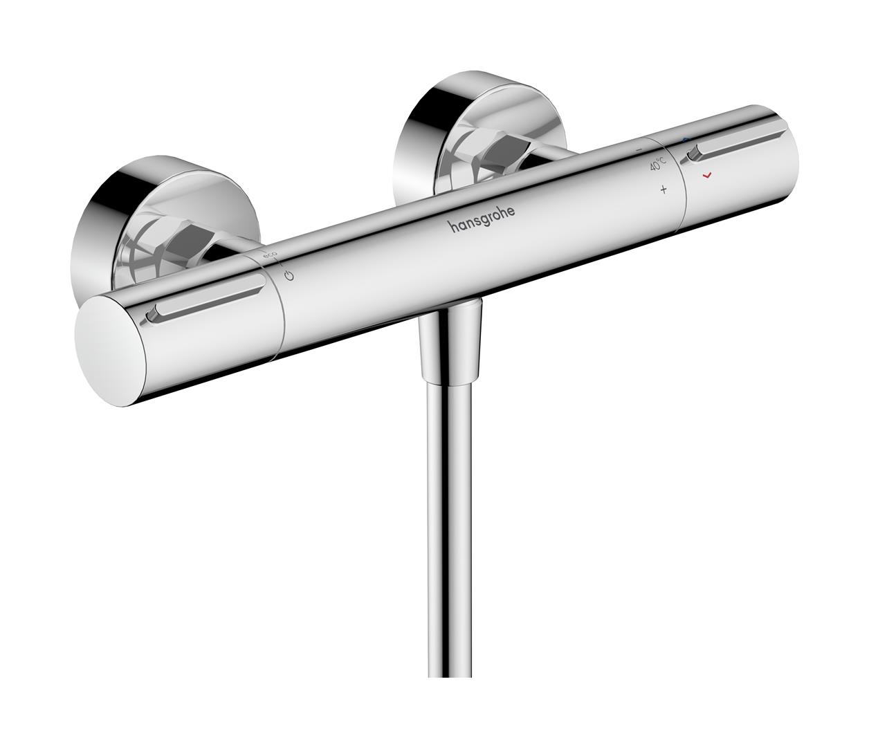Hansgrohe Ecostat Element zuhanycsaptelep fal z termosztáttal króm 13346000