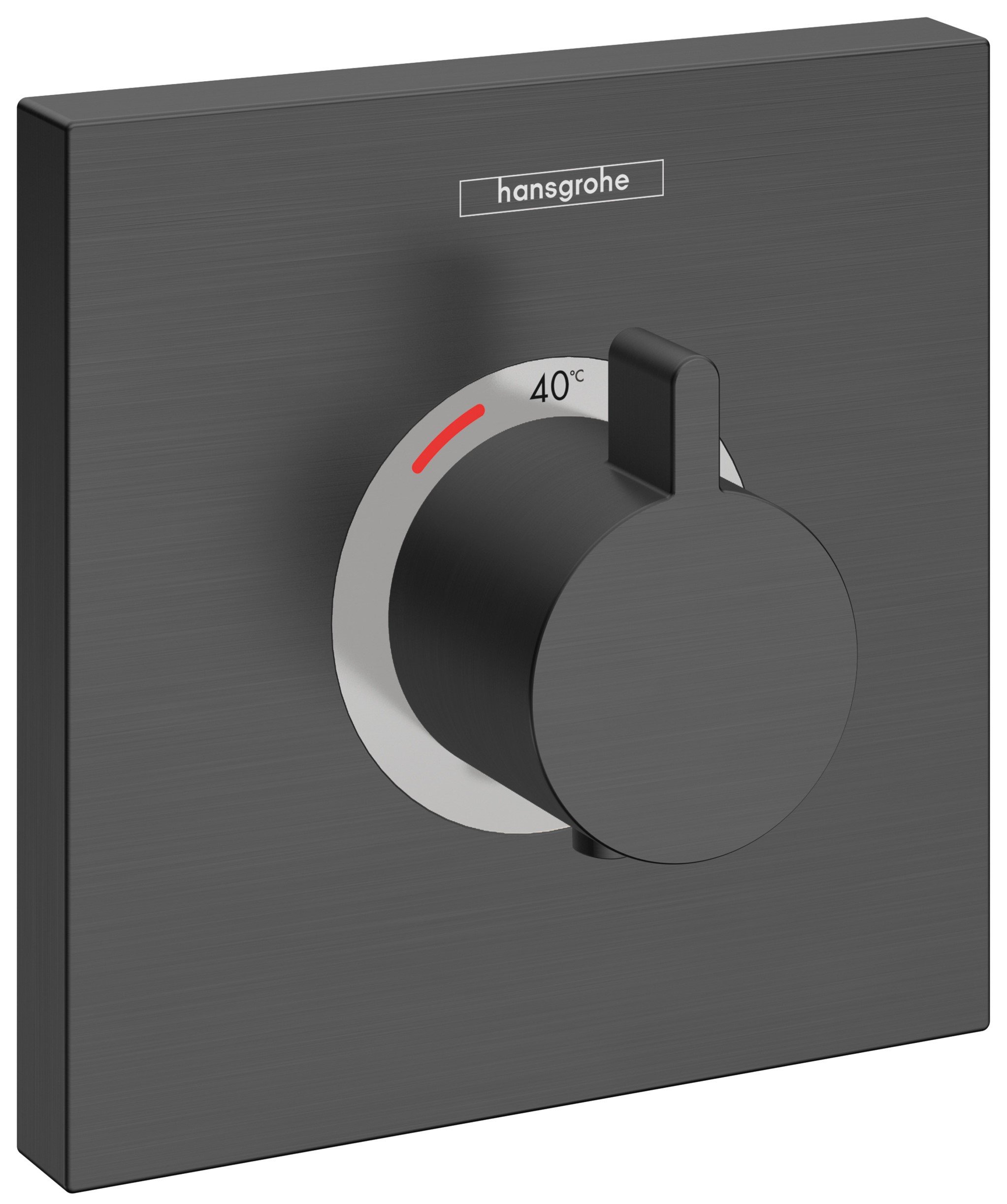 Hansgrohe ShowerSelect zuhanycsaptelep süllyesztett z termosztáttal fekete 15760340