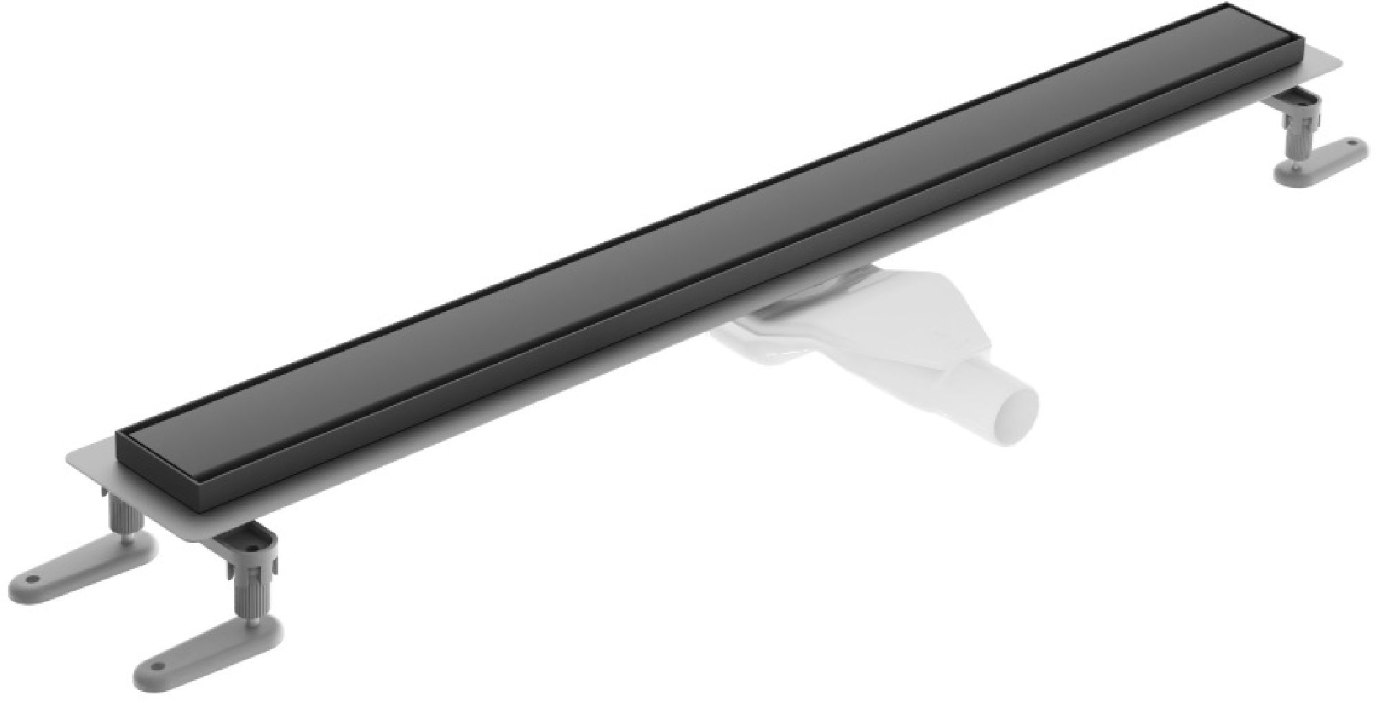 Excellent Stilio lineáris lefolyó ráccsal 90 cm INEX.1515.900.R.BL