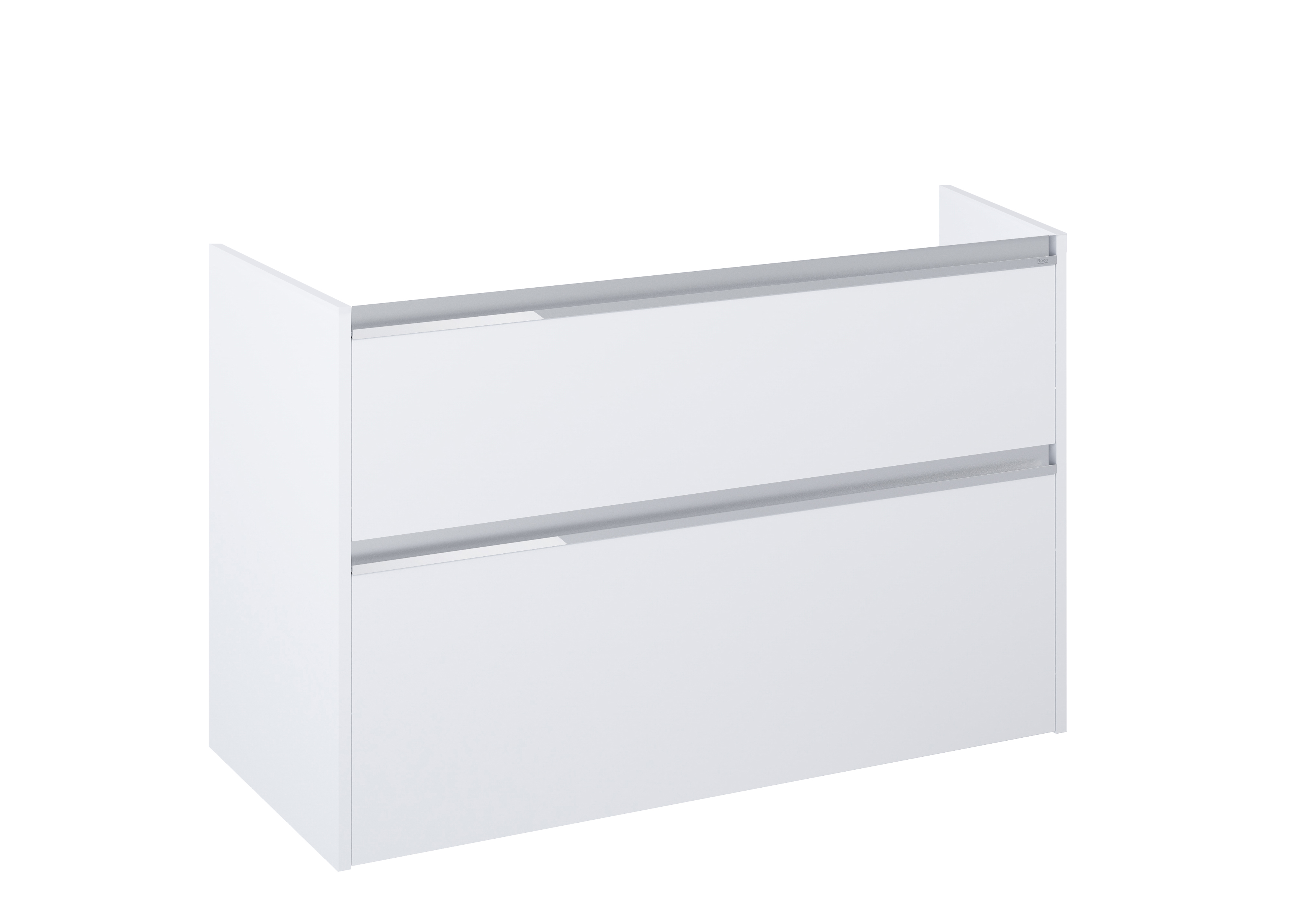 Roca Gap Pro szekrény 98.5x46x66.3 cm mosdókagyló alá akasztható fehér A857901806