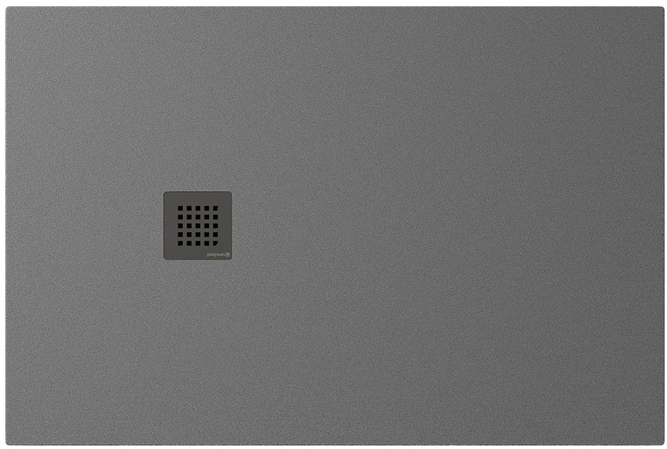 Polysan Treneca téglalap alakú zuhanytálca 120x80 cm szürke 84302.31