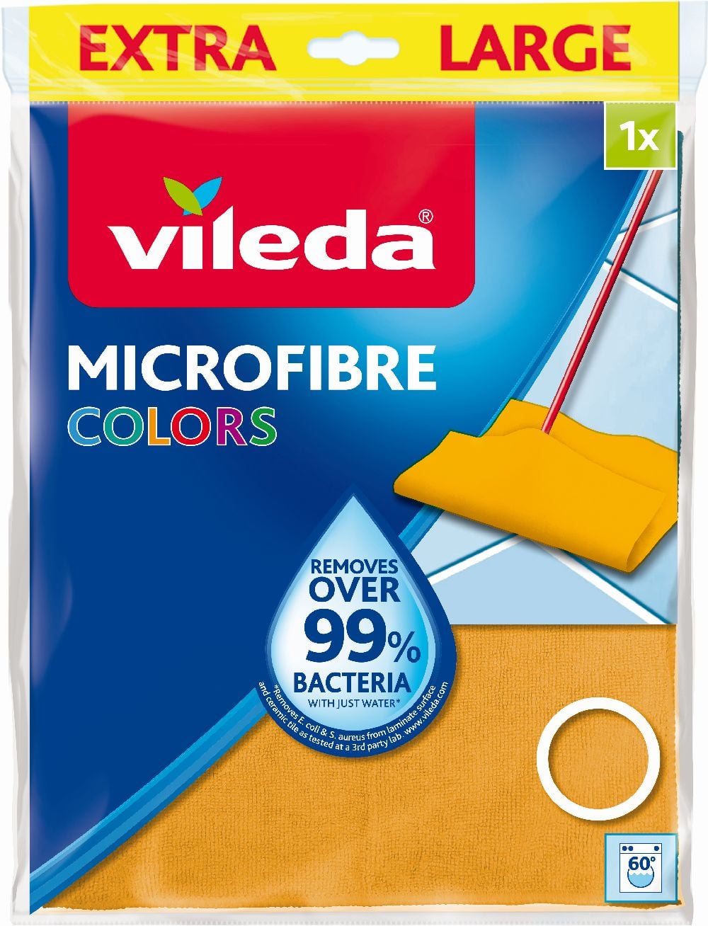 Vileda Microfibre Colors törlőkendő 151991