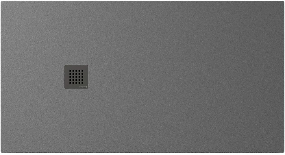 Polysan Treneca téglalap alakú zuhanytálca 150x80 cm szürke 84305.31