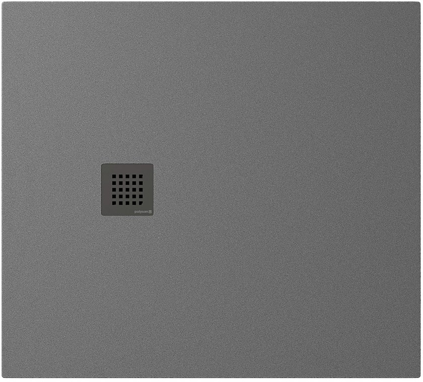 Polysan Treneca téglalap alakú zuhanytálca 100x90 cm szürke 84306.31