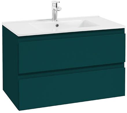 Defra Como szekrény 79.9x45.1x50 cm mosdókagyló alá akasztható zöld 123-D-08054