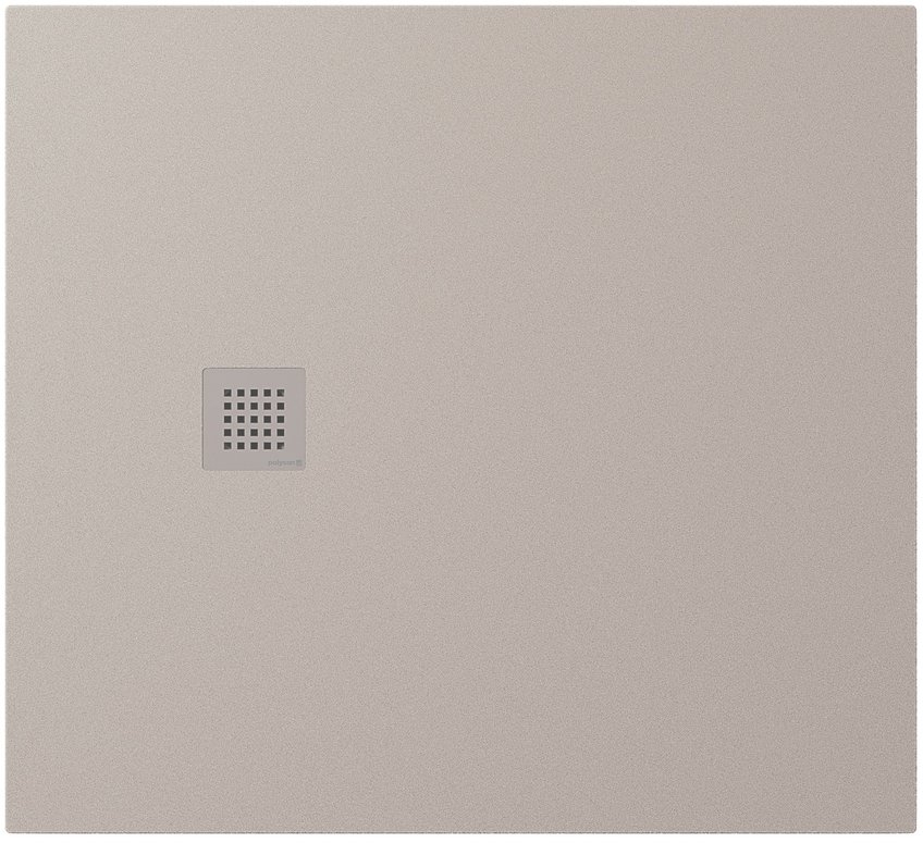 Polysan Treneca téglalap alakú zuhanytálca 110x100 cm bézs 84312.81